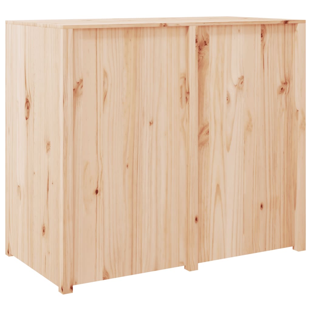 vidaXL Outdoor-Küchenschrank 106x55x92 cm Massivholz Kiefer