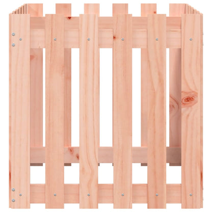vidaXL Pflanzkübel Lattenzaun-Design 60x60x60 cm Massivholz Douglasie