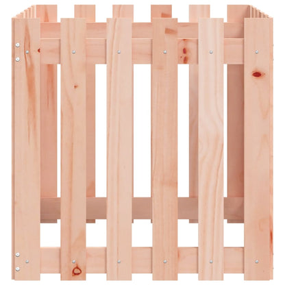 vidaXL Pflanzkübel Lattenzaun-Design 60x60x60 cm Massivholz Douglasie