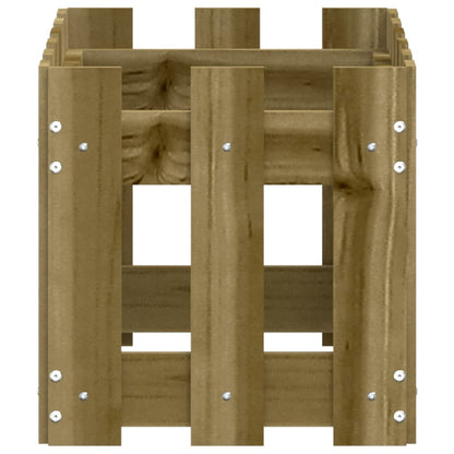 vidaXL Pflanzkübel Latten-Design 60x30x30 cm Kiefernholz Imprägniert