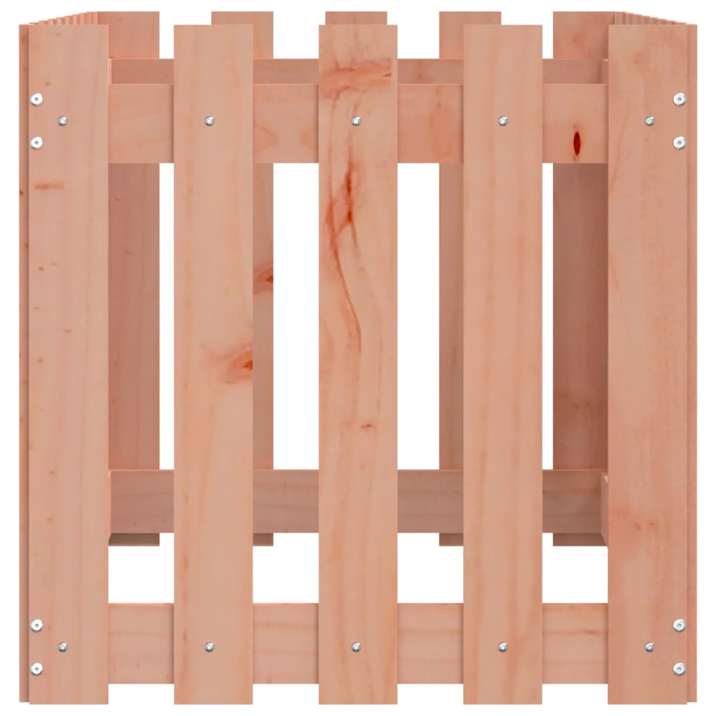 vidaXL Hochbeet Lattenzaun-Design 100x50x50 cm Massivholz Douglasie