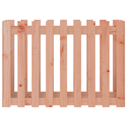 vidaXL Hochbeet Lattenzaun-Design 100x50x70 cm Massivholz Douglasie