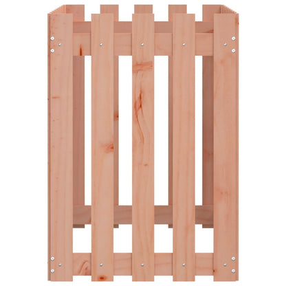 vidaXL Hochbeet Lattenzaun-Design 100x50x70 cm Massivholz Douglasie