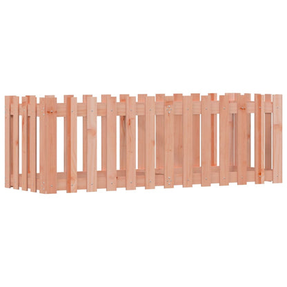 vidaXL Hochbeet Lattenzaun-Design 150x50x50 cm Massivholz Douglasie