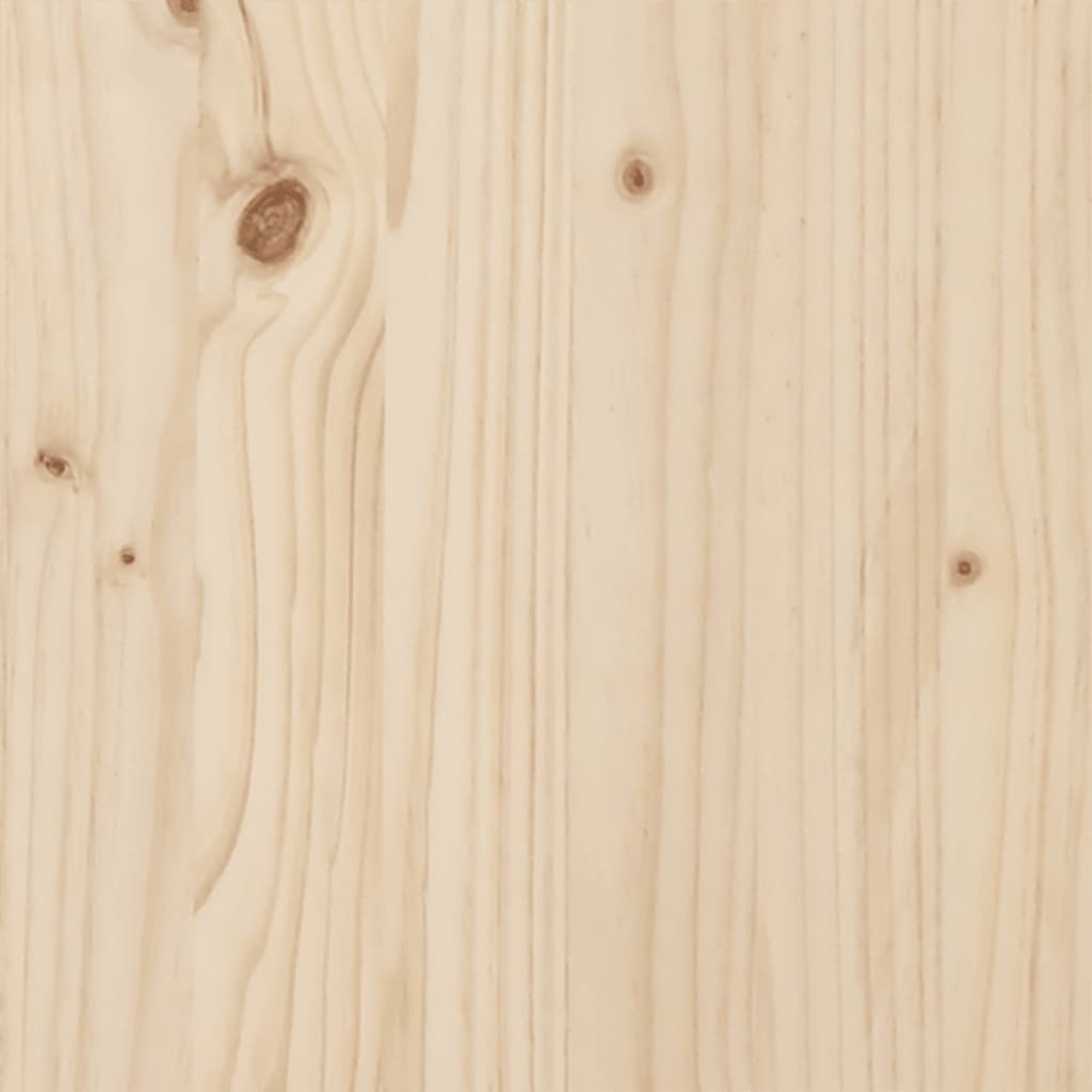 vidaXL Hochbeet Lattenzaun-Design 150x50x70 cm Massivholz Kiefer