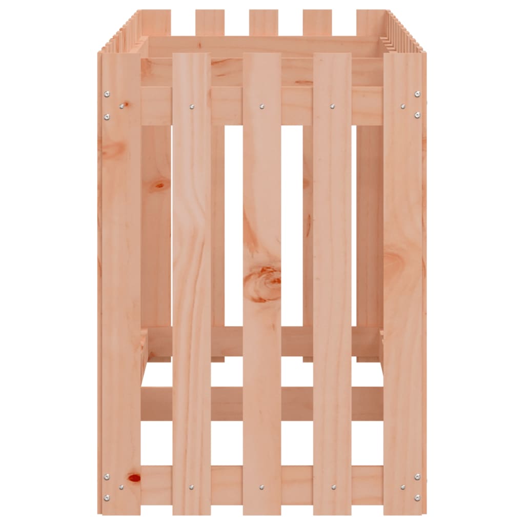 vidaXL Hochbeet Lattenzaun-Design 150x50x70 cm Massivholz Douglasie
