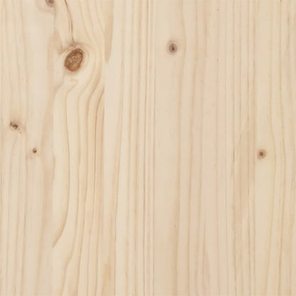 vidaXL Hochbeet Lattenzaun-Design 200x50x70 cm Massivholz Kiefer