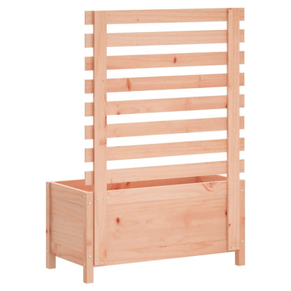 vidaXL Pflanzkübel mit Rankhilfe 79x39,5x114 cm Massivholz Douglasie