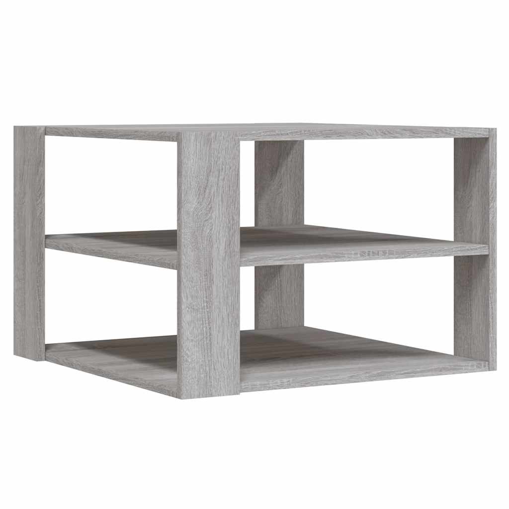 Couchtisch Grau Sonoma 58x58x40 cm Holzwerkstoff