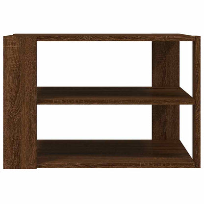 vidaXL Couchtisch Braun Eichen-Optik 58x58x40 cm Holzwerkstoff