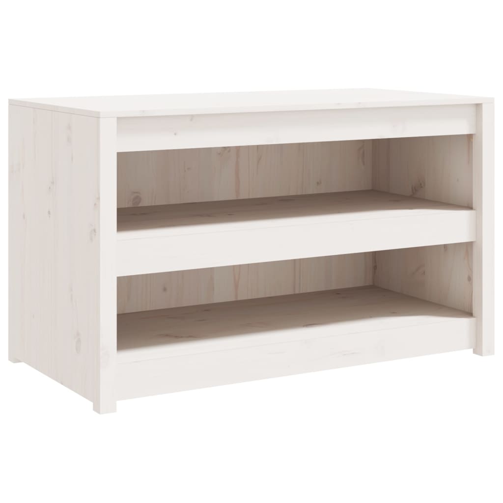 vidaXL Outdoor-Küchenschränke 2 Stk. Weiß Massivholz Kiefer