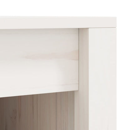vidaXL Outdoor-Küchenschränke 2 Stk. Weiß Massivholz Kiefer