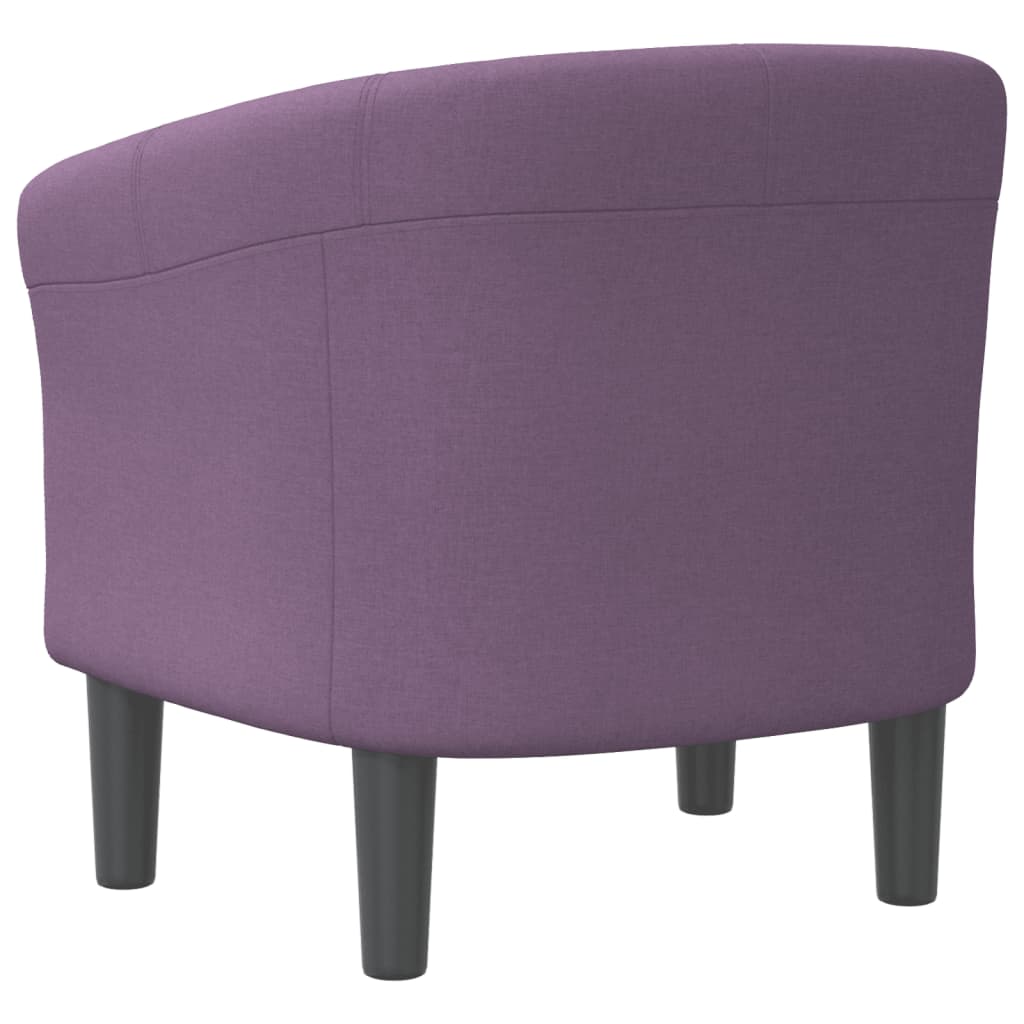 vidaXL Clubsessel Lila Stoff