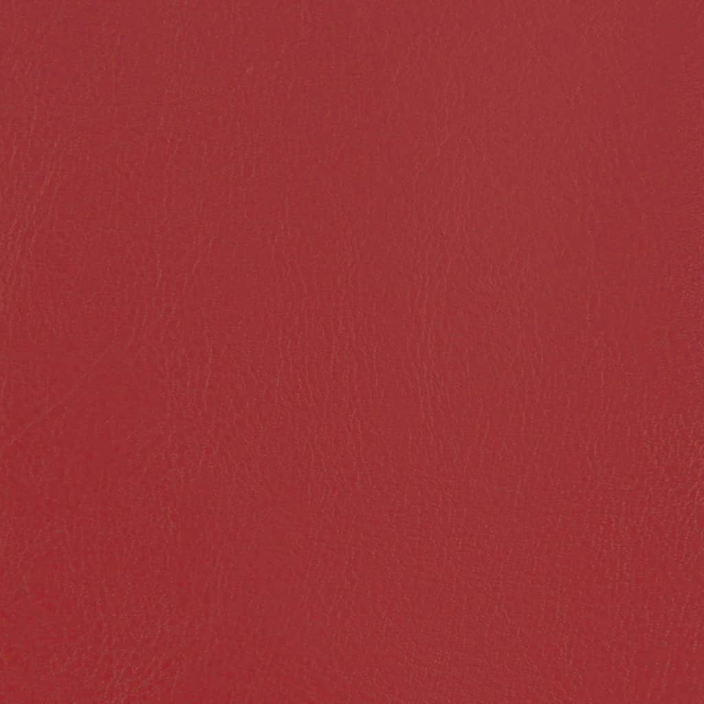 vidaXL Clubsessel Weinrot Kunstleder