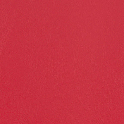 vidaXL Clubsessel mit Fußhocker Rot Kunstleder