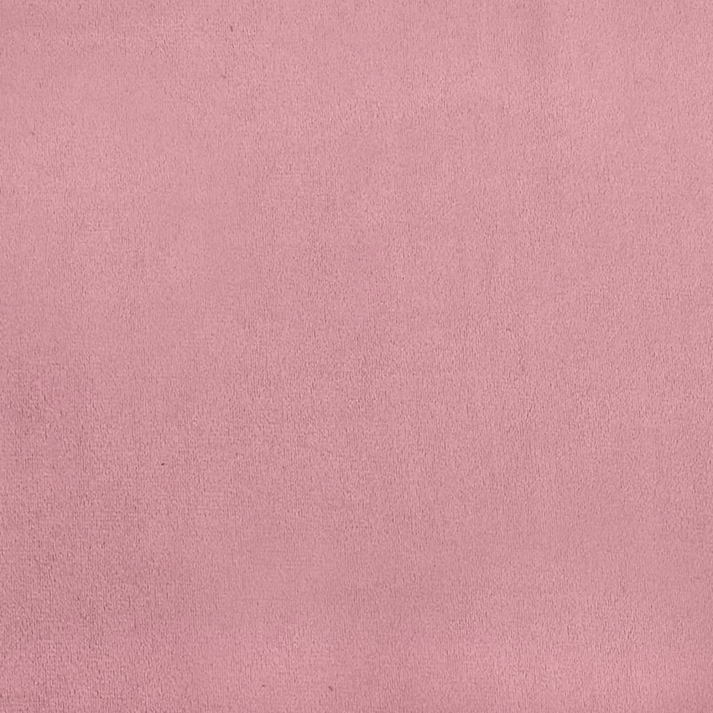 vidaXL Clubsessel Rosa Samt
