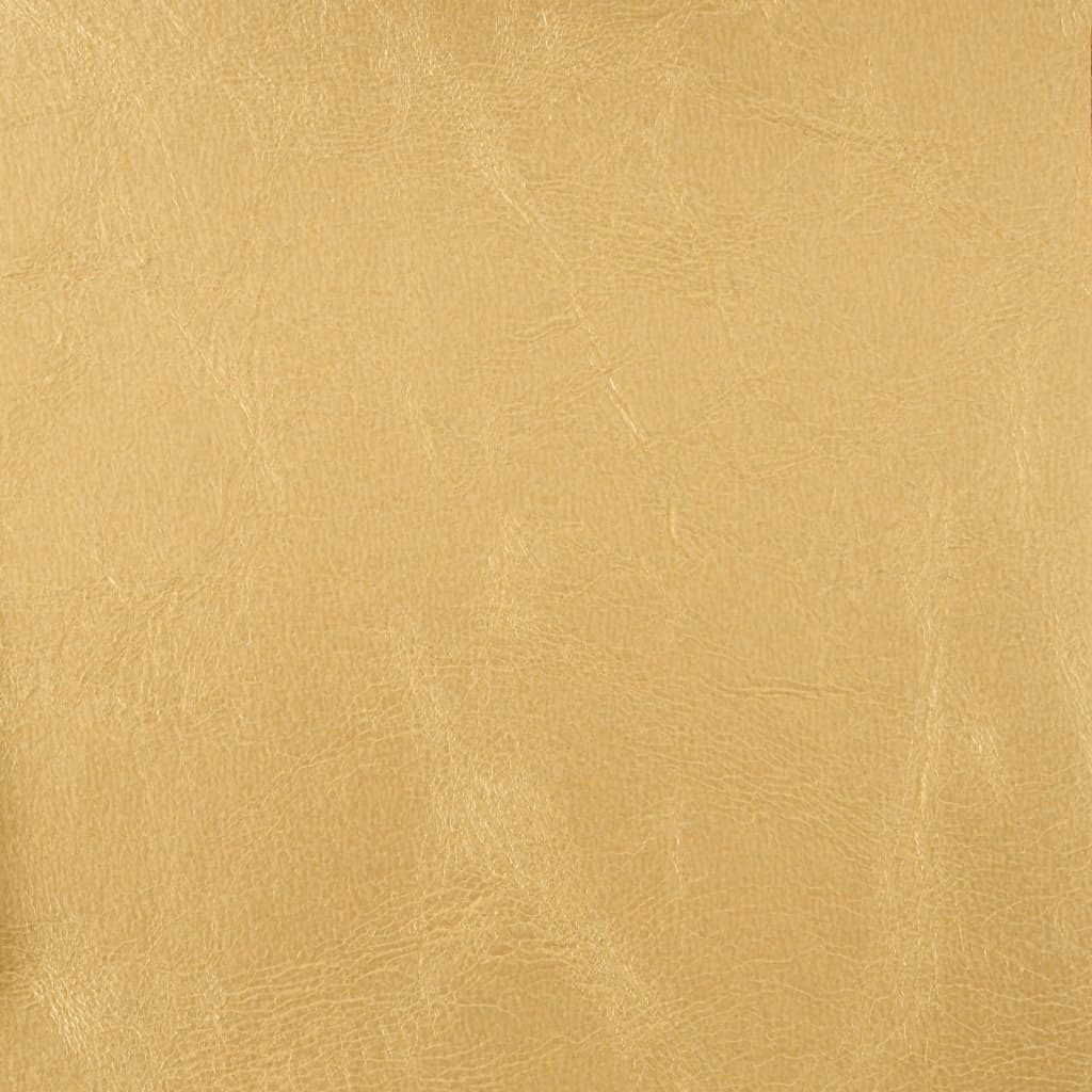 vidaXL Clubsessel Gold Kunstleder