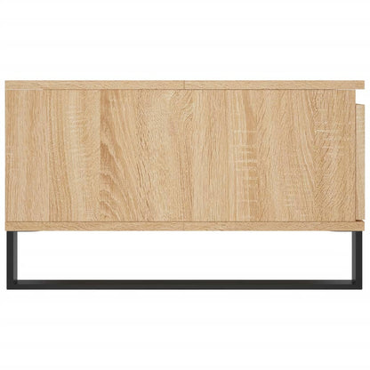 vidaXL Table basse chêne sonoma 90x60x35 cm en bois d'ingénierie
