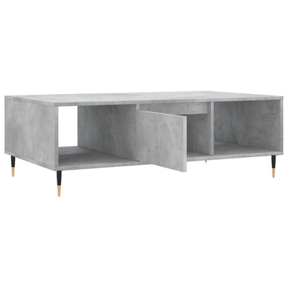 vidaXL Couchtisch Betongrau 104x60x35 cm Holzwerkstoff