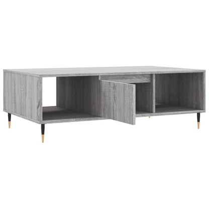 vidaXL Couchtisch Grau Sonoma 104x60x35 cm Holzwerkstoff