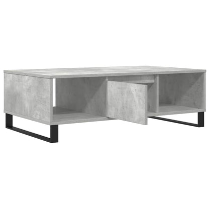 vidaXL Couchtisch Betongrau 104x60x35 cm Holzwerkstoff