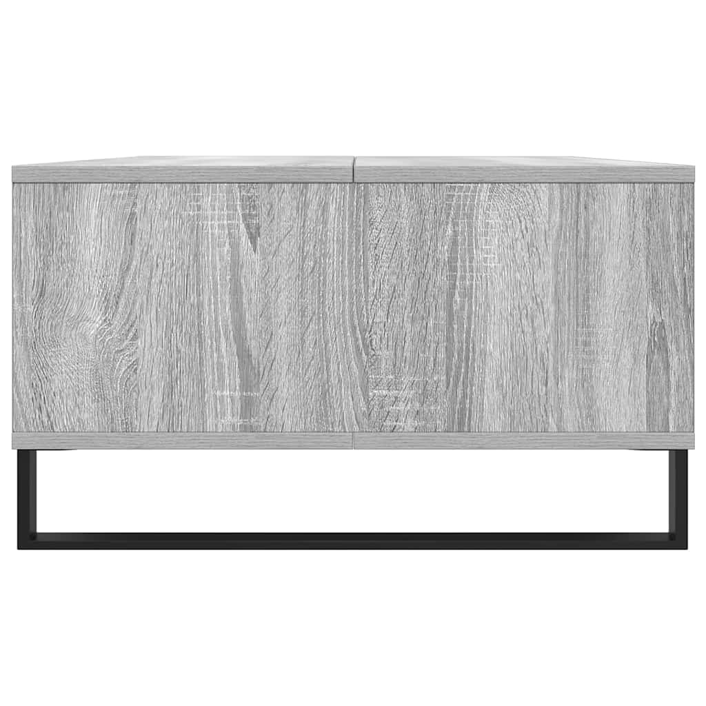 vidaXL Table basse gris Sonoma 104x60x35 cm Aggloméré