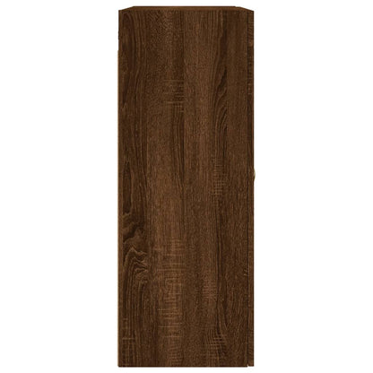 vidaXL Wandschrank Braun Eichen-Optik 69,5x34x90 cm
