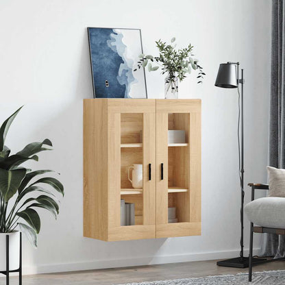 vidaXL Armoire murale chêne sonoma 69,5x34x90 cm