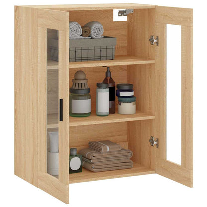 vidaXL Armoire murale chêne sonoma 69,5x34x90 cm