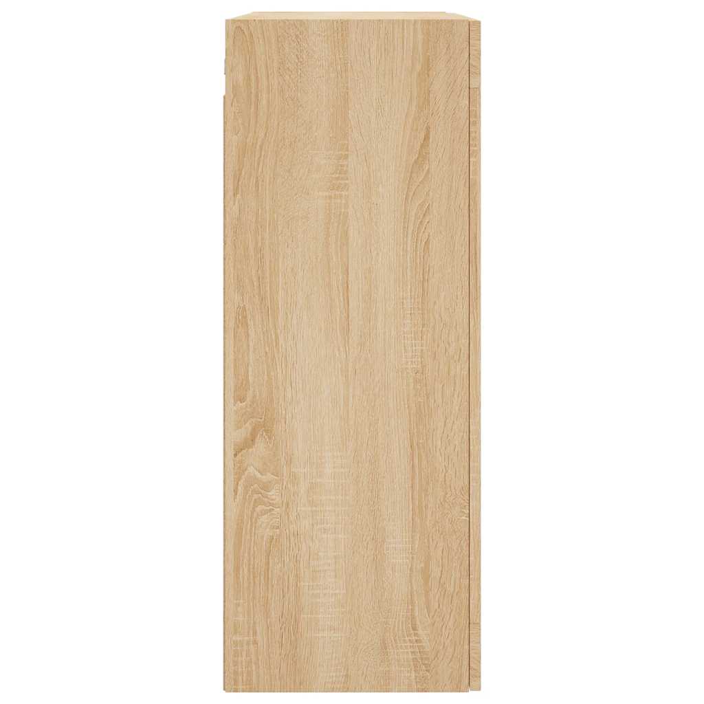 vidaXL Armoire murale chêne sonoma 69,5x34x90 cm