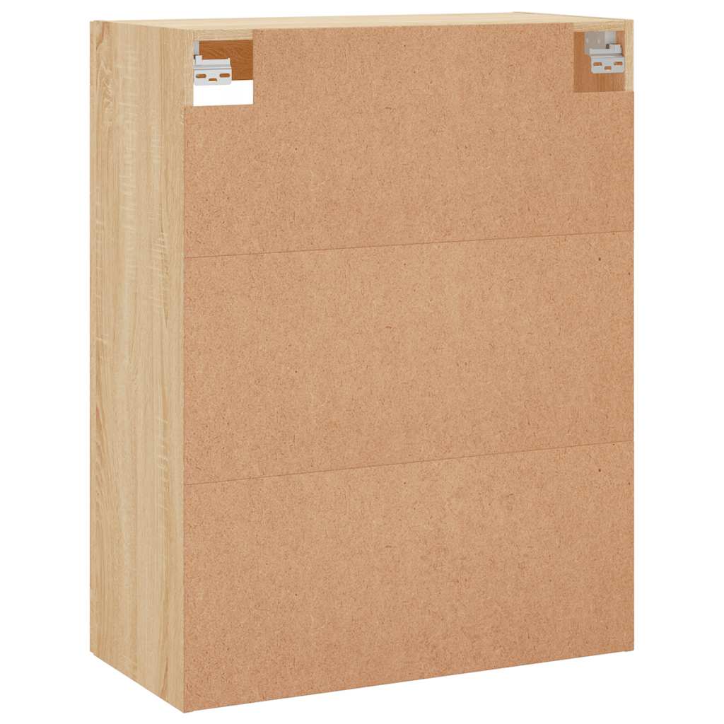 vidaXL Armoire murale chêne sonoma 69,5x34x90 cm