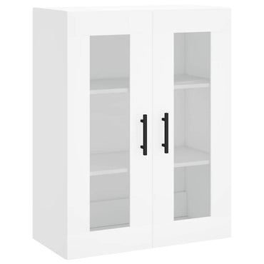 vidaXL Wandschrank Weiß 69,5x34x90 cm