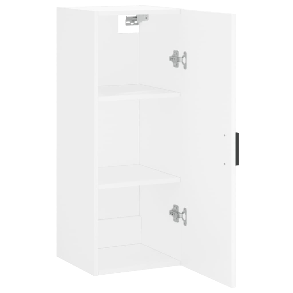 vidaXL Wandschrank Weiß 34,5x34x90 cm
