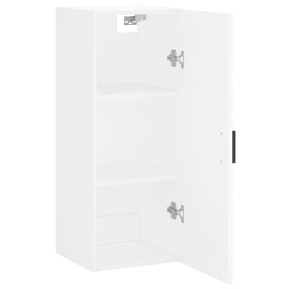 vidaXL Wandschrank Weiß 34,5x34x90 cm