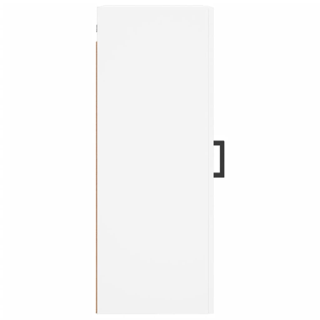 vidaXL Wandschrank Weiß 34,5x34x90 cm