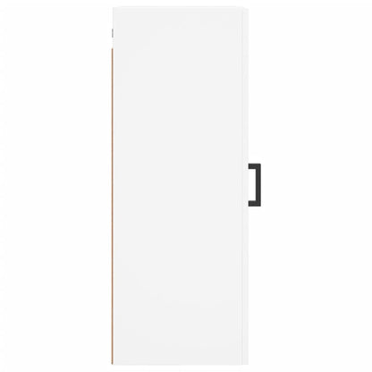 vidaXL Wandschrank Weiß 34,5x34x90 cm