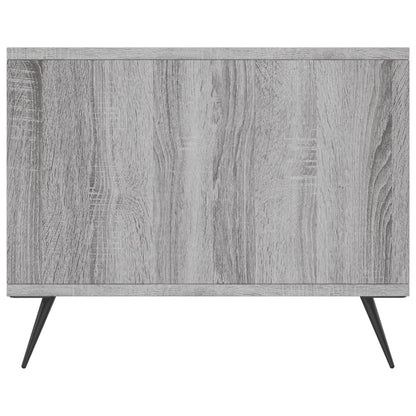 vidaXL Table basse gris Sonoma 90x50x40 cm aggloméré