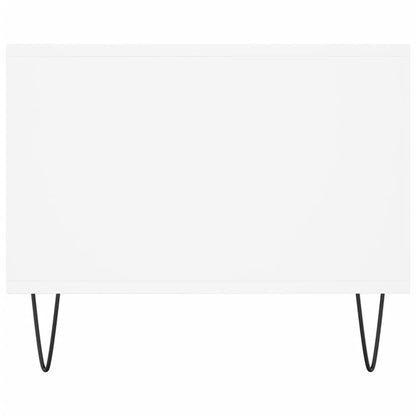 Couchtisch Weiß 90x50x40 cm Holzwerkstoff