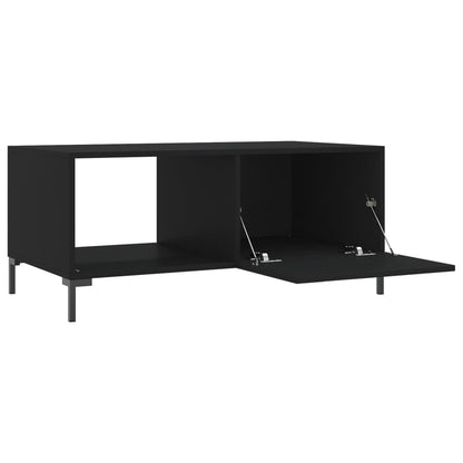 vidaXL Couchtisch Schwarz 90x50x40 cm Holzwerkstoff