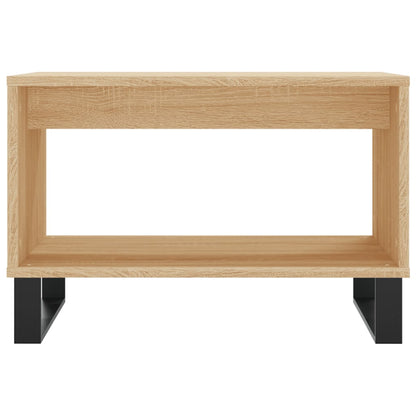 vidaXL Table basse chêne Sonoma 60x50x40 cm aggloméré