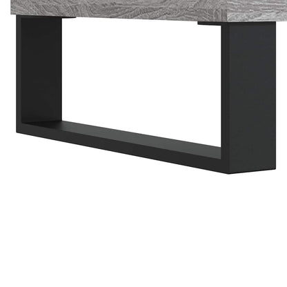 vidaXL Table basse grise Sonoma 60x50x40 cm en bois d'ingénierie