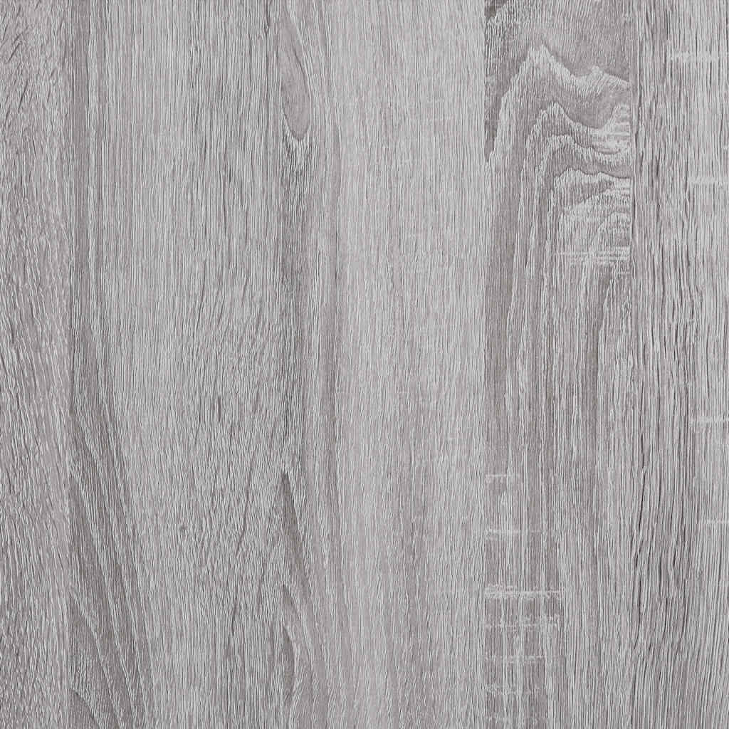 vidaXL Table basse grise Sonoma 60x50x40 cm en bois d'ingénierie