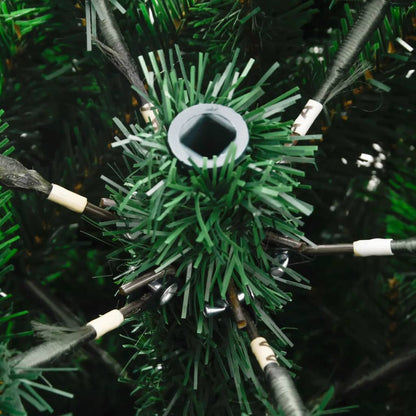vidaXL Künstlicher Weihnachtsbaum Klappbar mit Roten Beeren 240 cm