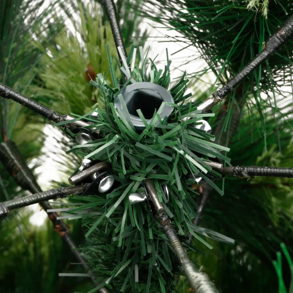 vidaXL Künstlicher Weihnachtsbaum Klappbar mit Ständer 150 cm