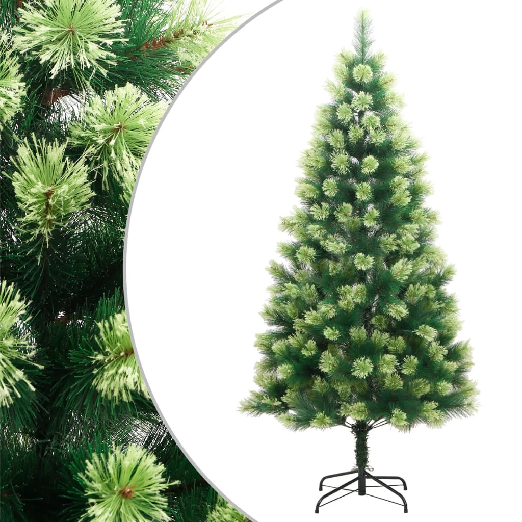 vidaXL Künstlicher Weihnachtsbaum Klappbar mit Ständer 180 cm