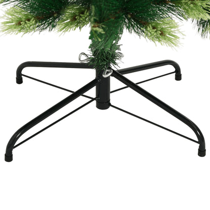 vidaXL Künstlicher Weihnachtsbaum Klappbar mit Ständer 210 cm