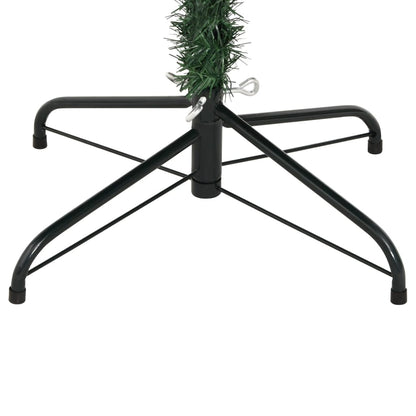 vidaXL Künstlicher Weihnachtsbaum Klappbar Beschneit 150 cm