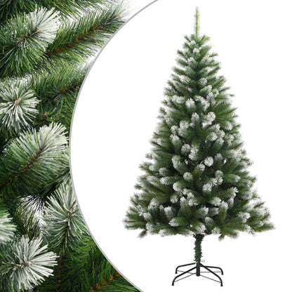 vidaXL Künstlicher Weihnachtsbaum Klappbar Beschneit 180 cm