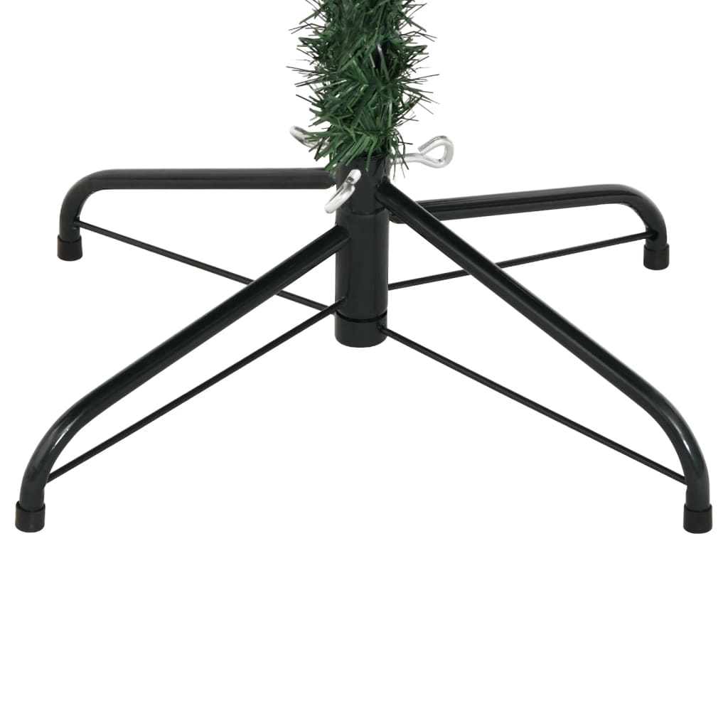 vidaXL Künstlicher Weihnachtsbaum Klappbar Beschneit 180 cm