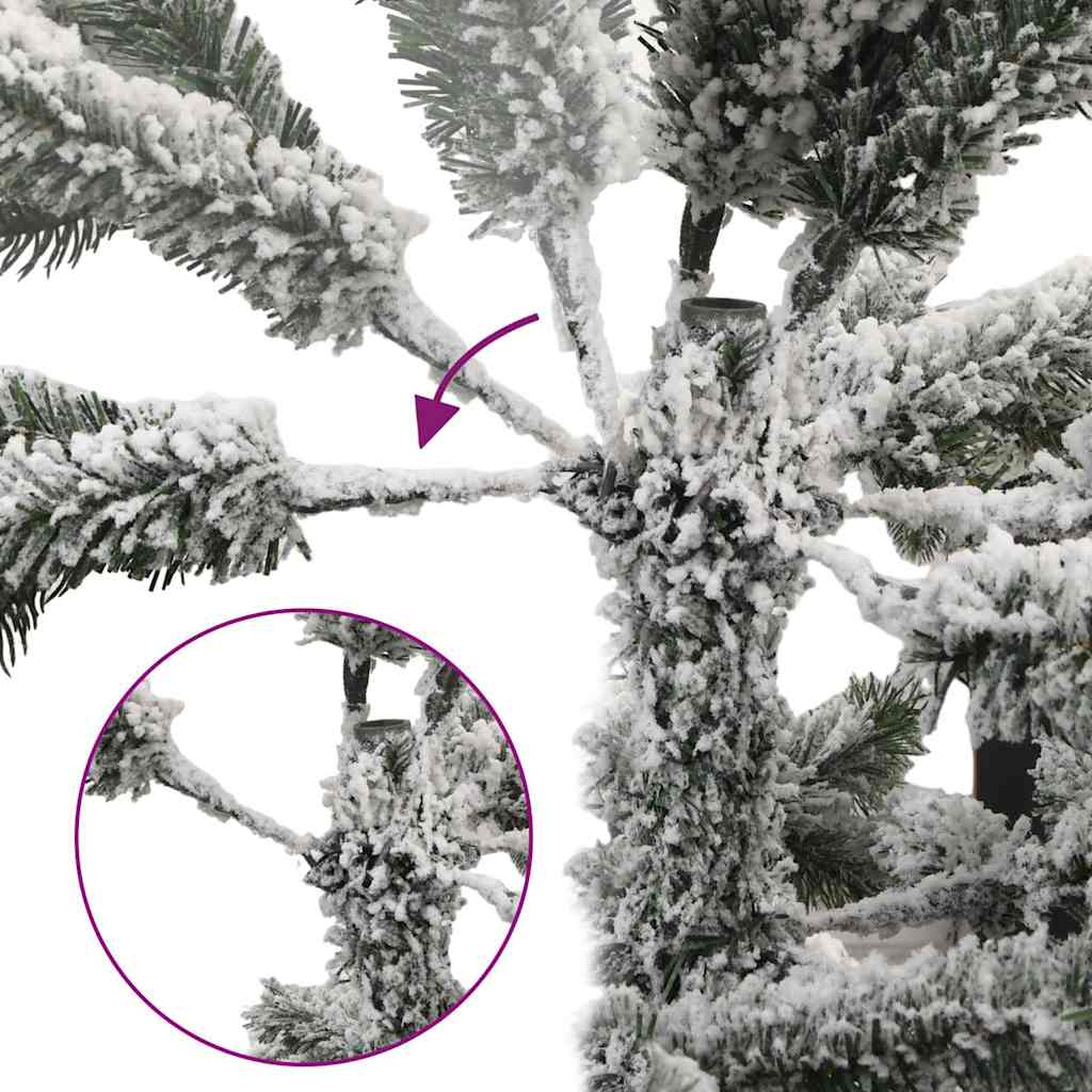 vidaXL Künstlicher Weihnachtsbaum Beschneit 150 cm